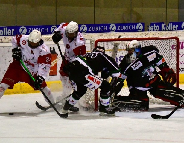 Eishockeymatch: EHC Adelboden vs. HC Delémont-Vallé
