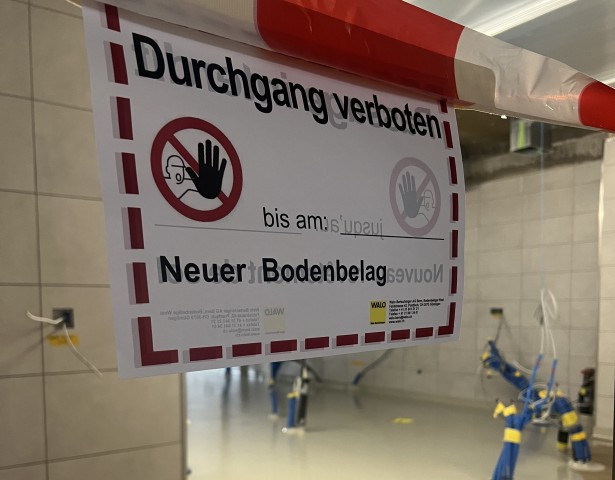 Betreten verboten.
